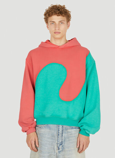 Swirl Hooded Sweatshirt ERL Swirl Hooded Sweatshirt Green erl0150017