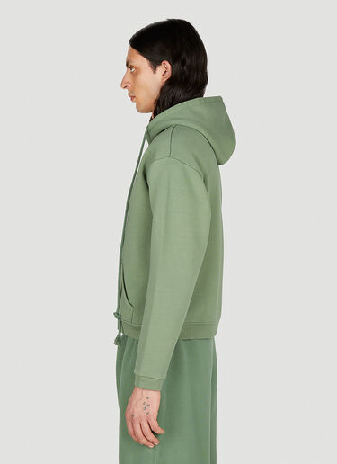 Zip Up Hooded Sweatshirt ERL Zip Up Hooded Sweatshirt Green erl0152003