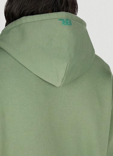 Zip Up Hooded Sweatshirt ERL Zip Up Hooded Sweatshirt Green erl0152003