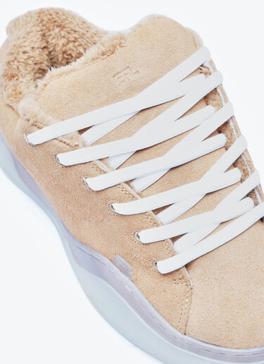 Vamps Suede Sneakers ERL Vamps Suede Sneakers Beige erl0156022