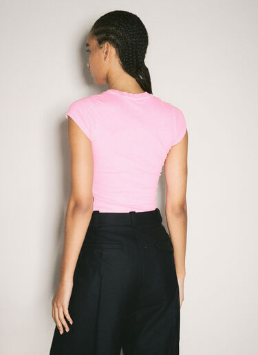 Zion Cropped T-Shirt Eytys Zion Cropped T-Shirt Pink eyt0258012