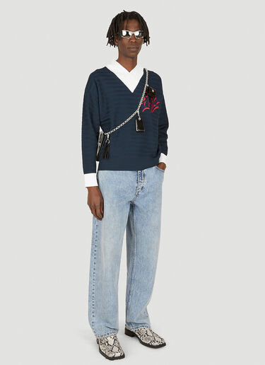 Montgomery Sweater Eytys Montgomery Sweater Blue eyt0349021