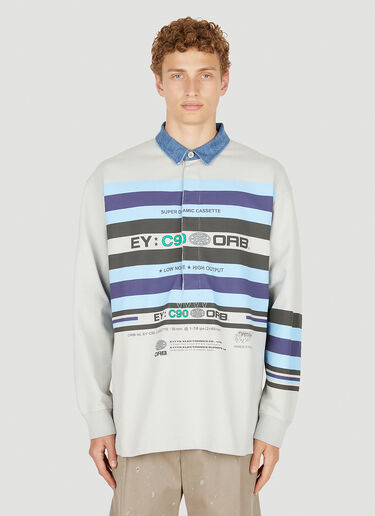 Canberra Blue Cassette Shirt Eytys Canberra Blue Cassette Shirt Grey eyt0349026