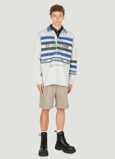 Canberra Blue Cassette Shirt Eytys Canberra Blue Cassette Shirt Grey eyt0349026