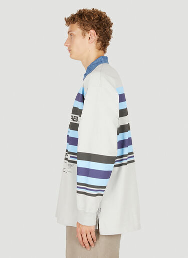 Canberra Blue Cassette Shirt Eytys Canberra Blue Cassette Shirt Grey eyt0349026