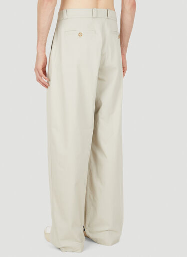 Scout Wide Leg Pants Eytys Scout Wide Leg Pants Light Grey eyt0352007