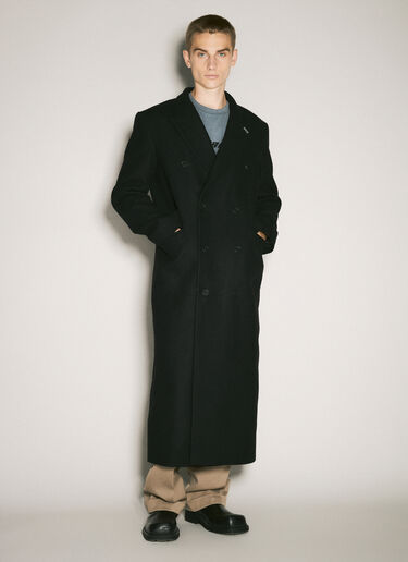 Eytys Genesis Wool-Blend Coat Black eyt0358005