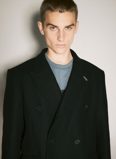 Eytys Genesis Wool-Blend Coat Black eyt0358005