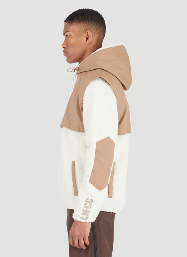 Borg Hybrid Hooded Sweatshirt Fila x Flock Together Borg Hybrid Hooded Sweatshirt Beige fft0346002