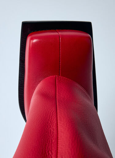 Iman Stiletto Heel Boots Fidan Novruzova Iman Stiletto Heel Boots Red fid0259002