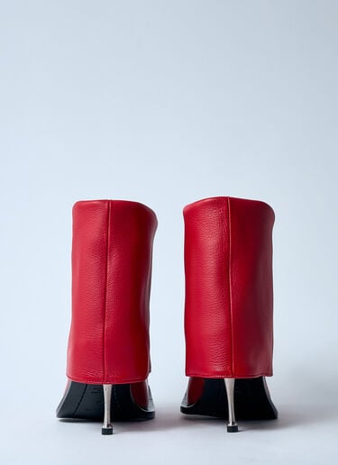 Iman Stiletto Heel Boots Fidan Novruzova Iman Stiletto Heel Boots Red fid0259002