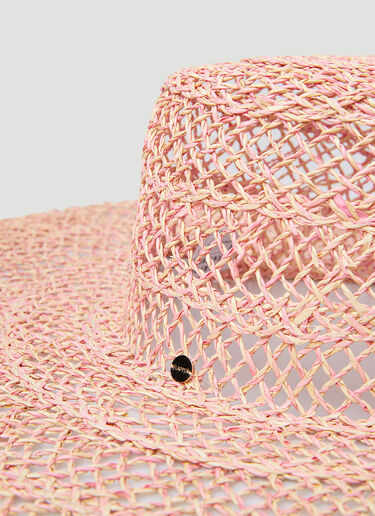 Fulvia Straw Hat Flapper Fulvia Straw Hat Pink fla0248004