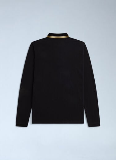 Logo Motif Polo Shirt Fred Perry Logo Motif Polo Shirt Black fry0162008