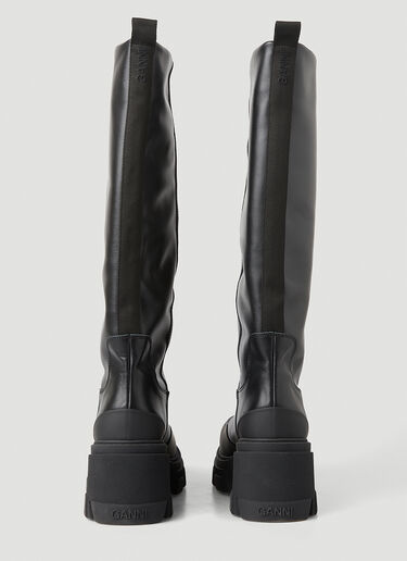 Calf Length Chunky Boots GANNI Calf Length Chunky Boots Black gan0247048