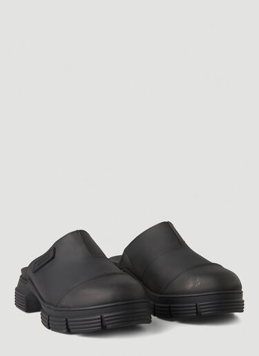 City Mules GANNI City Mules Black gan0248048