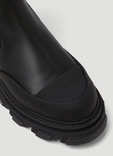 Knee Chelsea Boots GANNI Knee Chelsea Boots Black gan0249051