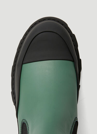 Mid Calf Chelsea Boots GANNI Mid Calf Chelsea Boots Green gan0249061
