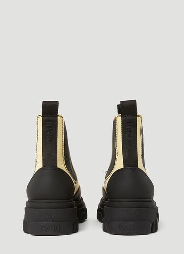 Low Chelsea Boots GANNI Low Chelsea Boots Yellow gan0249062