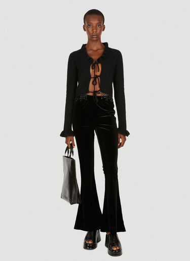 Velvet Pants GANNI Velvet Pants Black gan0251021