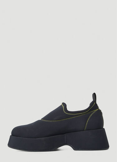 GANNI Retro Platform Shoes Black gan0251041