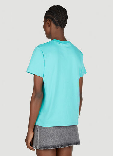 Gym T-shirt GANNI Gym T-shirt Blue gan0252030