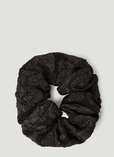 Jacquard Scrunchie GANNI Jacquard Scrunchie Black gan0253067
