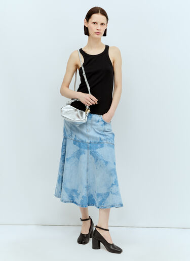 GANNI Bou 迷你手提包 银色 gan0256015