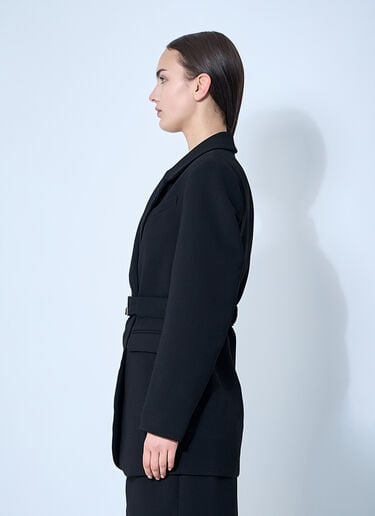 Bonded Crepe Blazer GANNI Bonded Crepe Blazer Black gan0260008