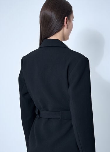 Bonded Crepe Blazer GANNI Bonded Crepe Blazer Black gan0260008