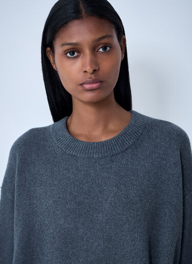 GANNI Wool-Blend Sweater Grey gan0261015