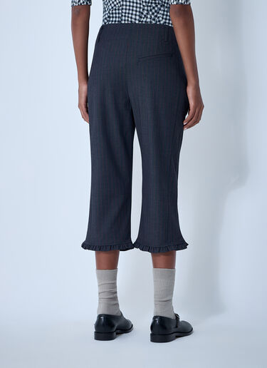 Stretch Stripe Capri Pants GANNI Stretch Stripe Capri Pants Grey gan0261019