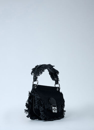 Mini Apo-G Denim Handbag GANNI Mini Apo-G Denim Handbag Black gan0261043