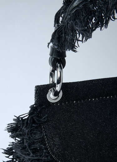 Mini Apo-G Denim Handbag GANNI Mini Apo-G Denim Handbag Black gan0261043