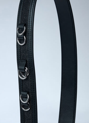 Mini Apo-G Denim Wallet On-Chain GANNI Mini Apo-G Denim Wallet On-Chain Black gan0261044