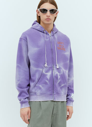 French Zip Hooded Sweatshit Gallery Dept. French Zip Hooded Sweatshit Purple gdp0152022