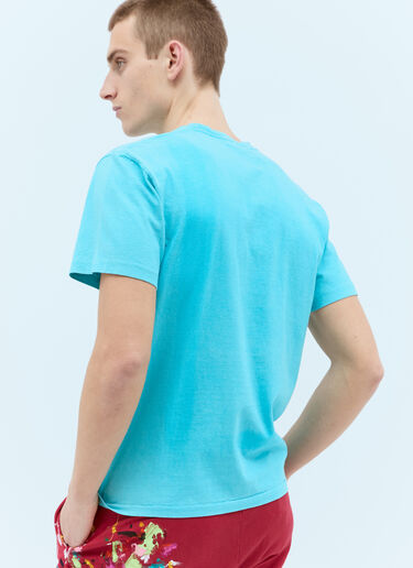Vintage Logo Print T-Shirt Gallery Dept. Vintage Logo Print T-Shirt Blue gdp0153027