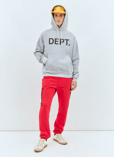 로고 프린트 후드티셔츠 Gallery Dept. 로고 프린트 후드티셔츠 그레이 gdp0158011