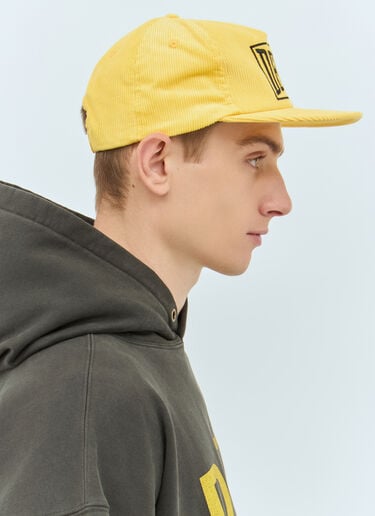 Gallery Dept. Gym Logo Baseball Cap Yellow gdp0158019