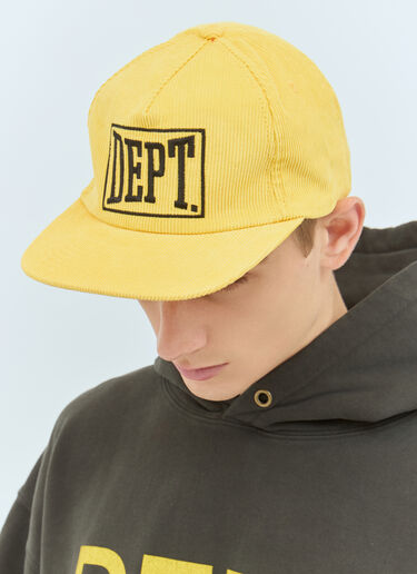 Gallery Dept. Gym Logo Baseball Cap Yellow gdp0158019
