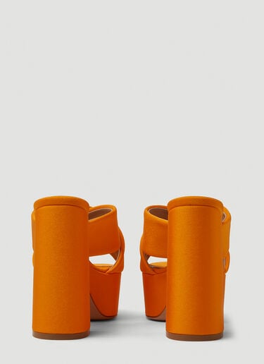 Gianvito Rossi Sue 厚底鞋 橙 gia0249029