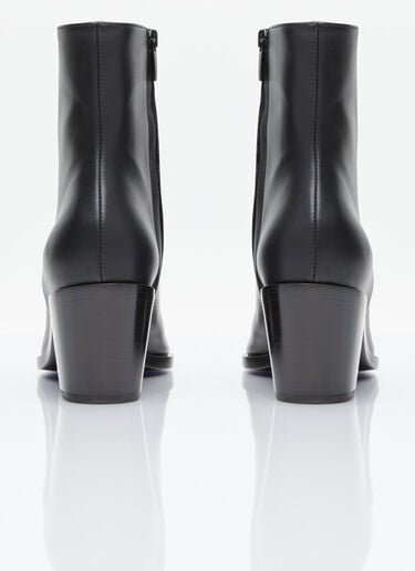Gianvito Rossi Wednesday Leather Boots Black gia0254004
