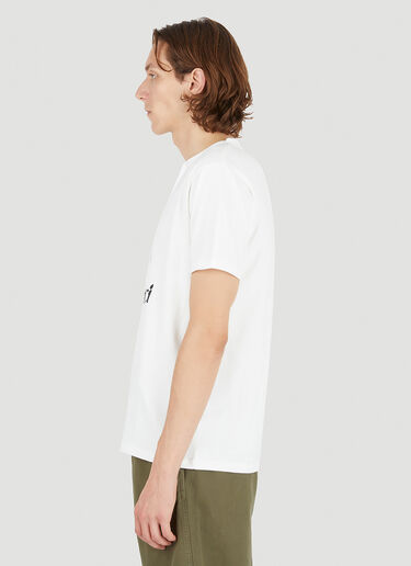 Logo T-Shirt Gramicci Logo T-Shirt White grm0146005