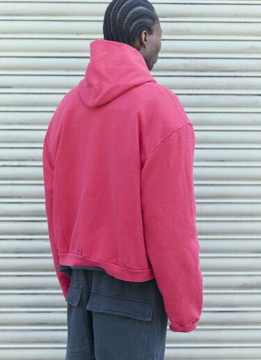 肩パッド付きフード付きスウェットシャツ GREG ROSS 肩パッド付きフード付きスウェットシャツ レッド grr0157010