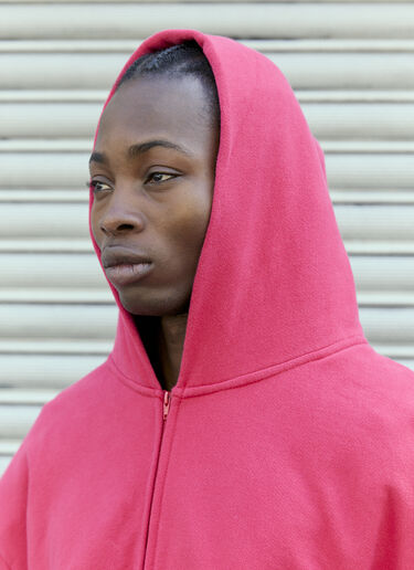 肩パッド付きフード付きスウェットシャツ GREG ROSS 肩パッド付きフード付きスウェットシャツ レッド grr0157010