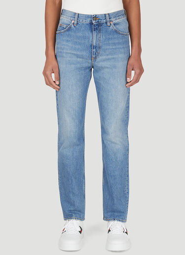 Horsebit Jeans Gucci Horsebit Jeans Denim guc0147024