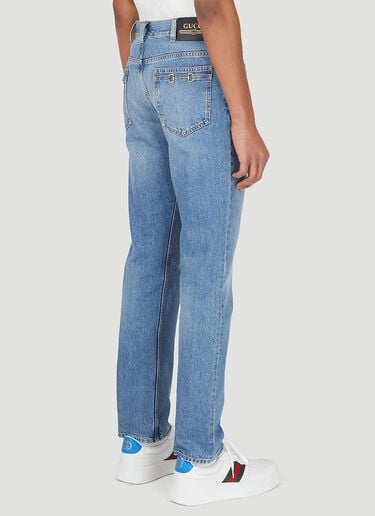 Horsebit Jeans Gucci Horsebit Jeans Denim guc0147024