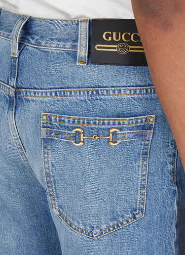 Horsebit Jeans Gucci Horsebit Jeans Denim guc0147024