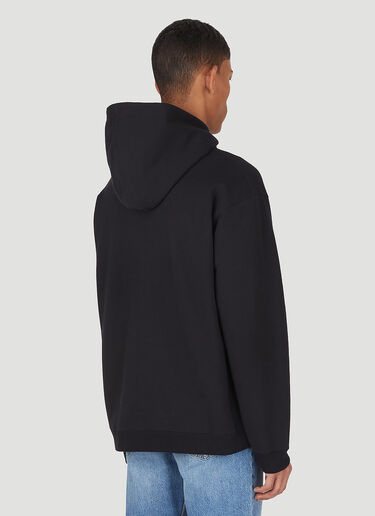 Gucci 图形徽标连帽运动衫 黑色 guc0147068