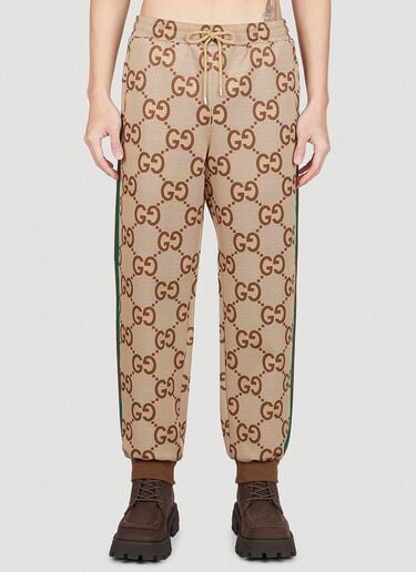 Gucci GG Web Track Pants Beige guc0152005