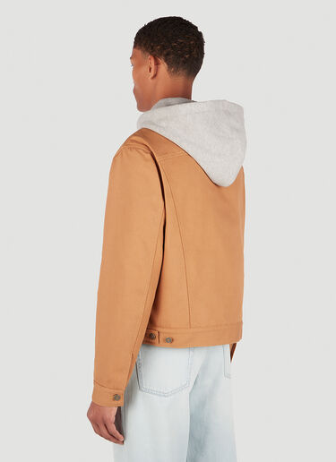 Gucci 후드 로고 패치 재킷 브라운 guc0152019